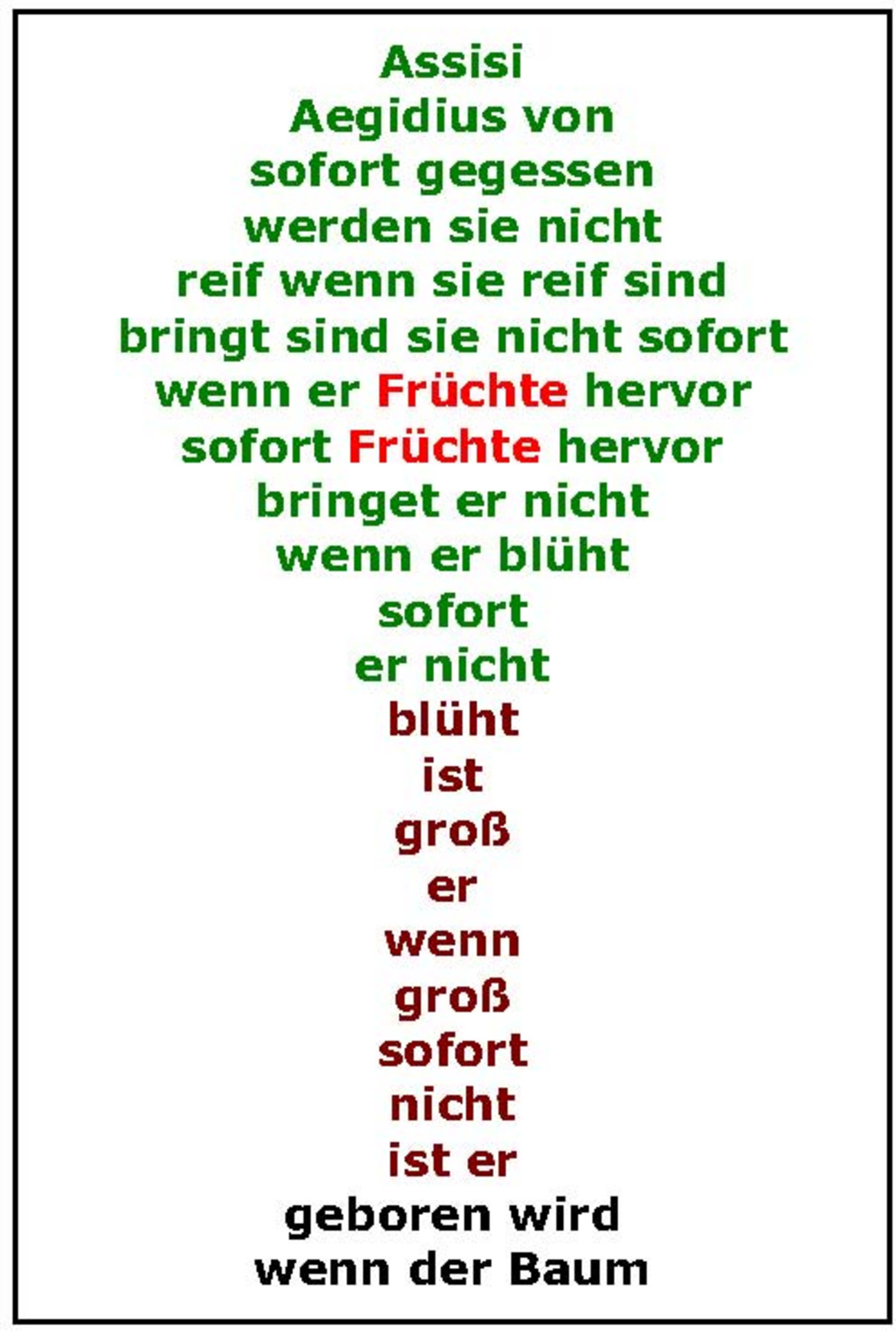 Festen Boden unter den Füßen und den Kopf zum Himmel ausgerichtet