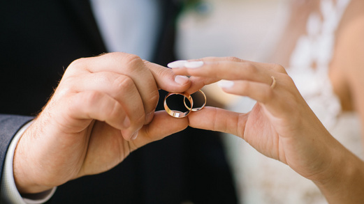 Hochzeit, Trauung, Ehe, heiraten, Heirat in der evangelischen Kirche