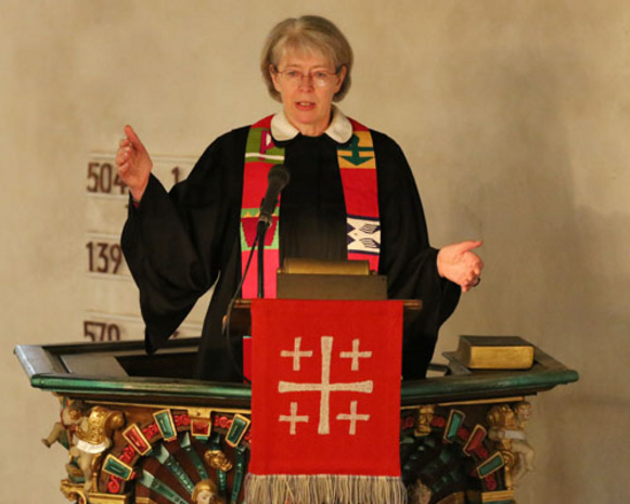 Gottesdienst in der St.-Ulrichs-Kirche zur Eröffmung der Synodentagung mit Kreispfarrerin Ulrike Hoffmann. Alle Fotos: ELKiO/D.-M. Grötzsch