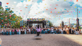 Abschlusskonzert des 2000er-Hits-Chores Mitte August im Gleispark Oldenburg