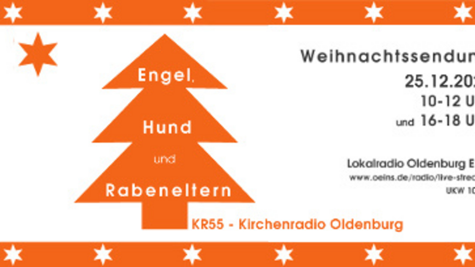 Weihnachtssendung 2021 von KR55: Engel, Hund und Rabeneltern