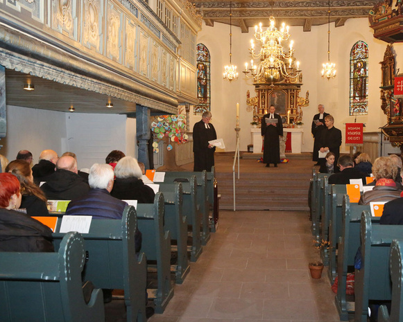 Gottesdienst in der St.-Ulrichs-Kirche 