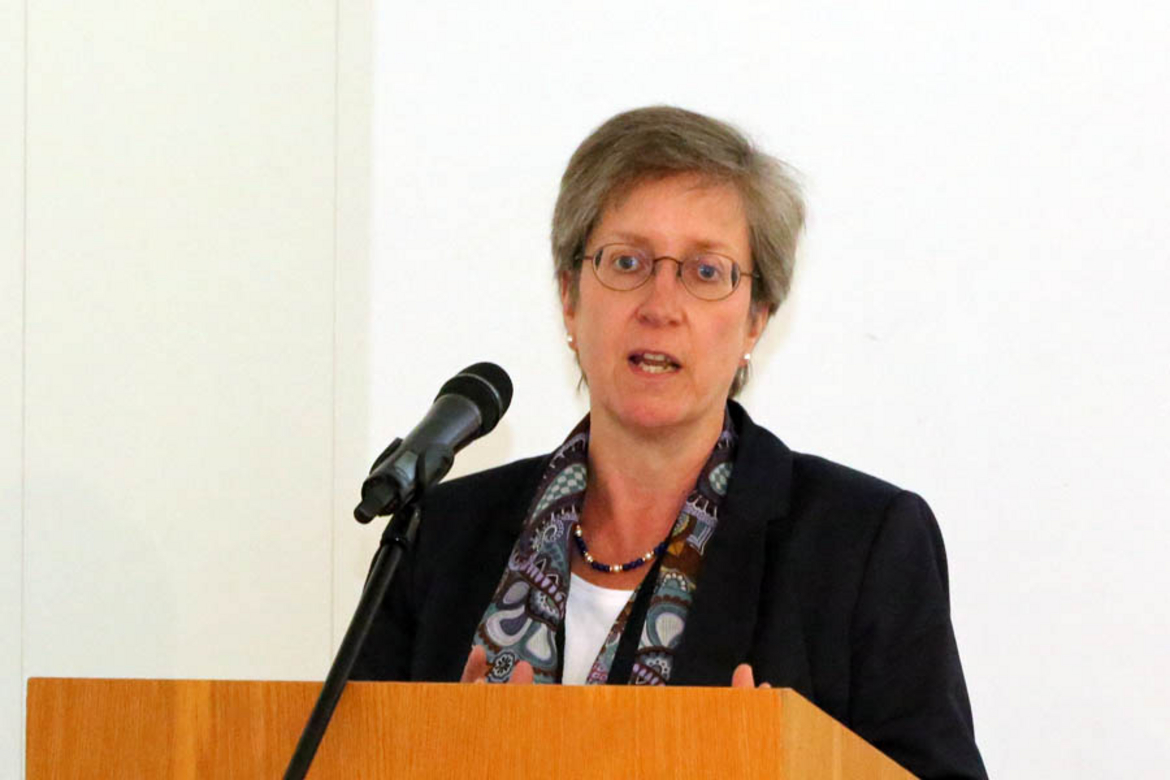 Die Synodale Friederike Meyer regte die Gründung eines Strukturanpassungsfonds an.