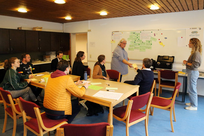 Workshop „Umfrage trifft Verantwortung: Ergebnisse hören und Konsequenzen ziehen“ – mit Kim König und Doris Vogel-Grunwald.