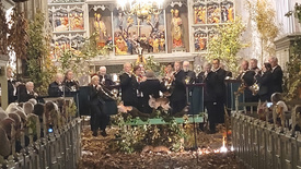 Hubertusmesse in der St. Martins-Kirche in Tettens