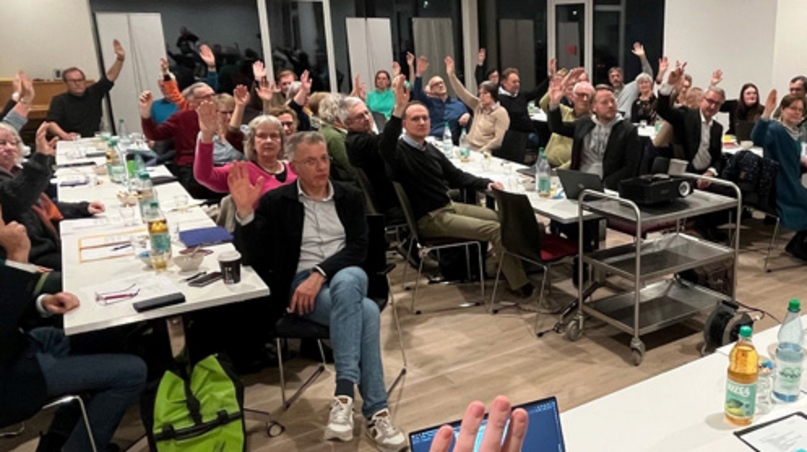 Tagung der Kreissynode Oldenburg Stadt im Jochen-Klepper-Haus. Foto: Kirchenkreis Oldenburg Stadt/Dirk-Michael Grötzsch