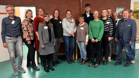 Gewählte Delegierte und ihre Stellvertretungen des Kirchenkreises Ammerland für die 50. Synode der oldenburgischen Kirche.