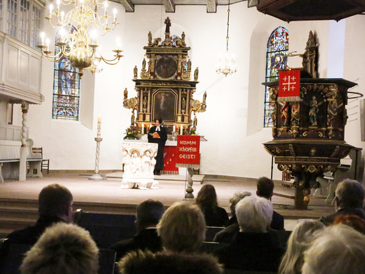 Abendmahlsgottesdienst in der St.-Ulrichs-Kirche in Rastede.