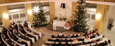 Christnacht mit Bischof Thomas Adomeit in der Oldenburger St.-Lamberti-Kirche. Foto: ELKiO/D.-M. Grötzsch