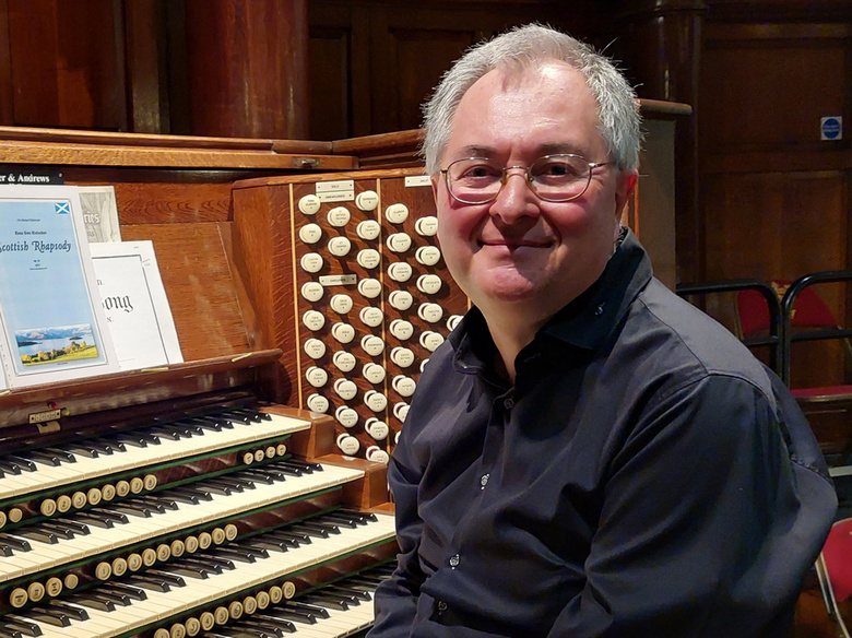 Organist Alessandro Bianchi