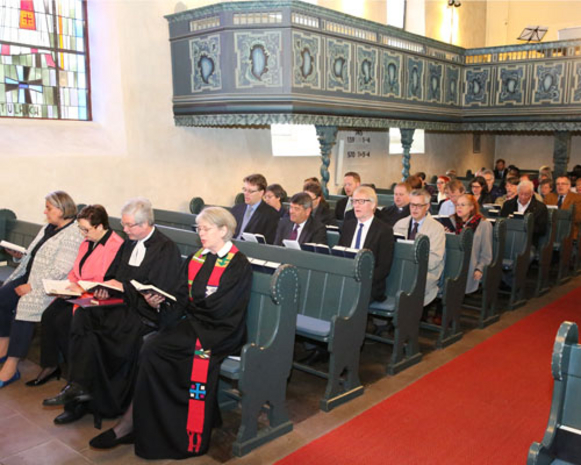 Gottesdienst in der St.-Ulrichs-Kirche in Rastede