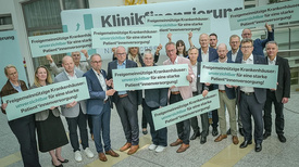 Der Kampagne haben sich mehr als 50 Krankenhäuser angeschlossen. Von großen Schwerpunktversorgern bis zu ländlichen Häusern ist alles dabei.