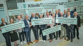 Der Kampagne haben sich mehr als 50 Krankenhäuser angeschlossen. Von großen Schwerpunktversorgern bis zu ländlichen Häusern ist alles dabei.