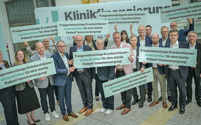 Der Kampagne haben sich mehr als 50 Krankenhäuser angeschlossen. Von großen Schwerpunktversorgern bis zu ländlichen Häusern ist alles dabei.