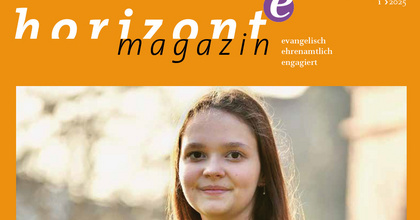 Titelbild der Ausgabe 1/2025 von dem Magazin „horizont-e“