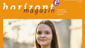 Titelbild der Ausgabe 1/2025 von dem Magazin „horizont-e“