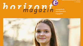 Titelbild der Ausgabe 1/2025 von dem Magazin „horizont-e“