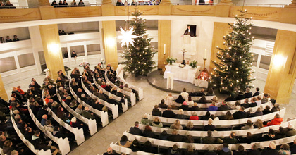 Christnacht mit Bischof Thomas Adomeit in der Oldenburger St.-Lamberti-Kirche.