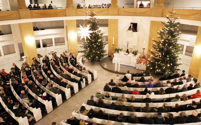 Christnacht mit Bischof Thomas Adomeit in der Oldenburger St.-Lamberti-Kirche.