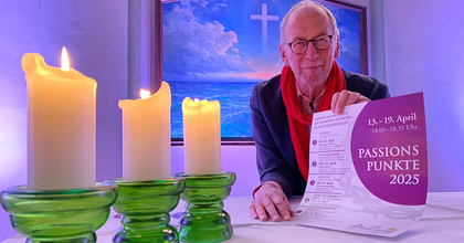 Zum 25. Mal finden wieder die Passionspunkte in Wilhelmshaven statt, berichtet Pastor Frank Morgenstern.