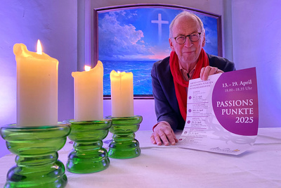 Zum 25. Mal finden wieder die Passionspunkte in Wilhelmshaven statt, berichtet Pastor Frank Morgenstern.