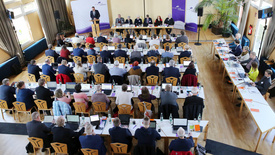2. außerordentliche Tagung der 49. Synode der oldenburgischen Kirche am 9. März 2024 im Gemeindehaus der St.-Johannes-Kirche in Oldenburg im Stadtteil Kreyenbrück.
