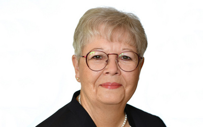 Synodenpräsidentin Sabine Blütchen. Foto: ELKiO/Tobias Frick