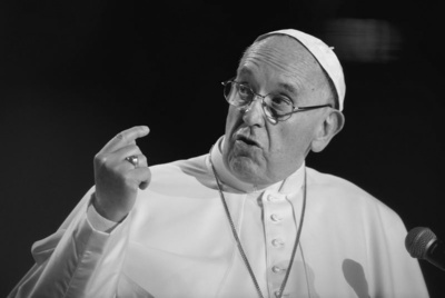 Archivbild: Papst Franziskus in Lund im Jahr 2016.