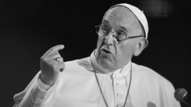 Archivbild: Papst Franziskus in Lund im Jahr 2016.