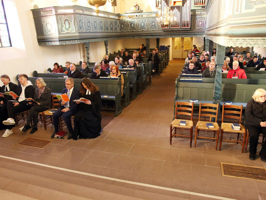 Abendmahlsgottesdienst in der St.-Ulrichs-Kirche in Rastede