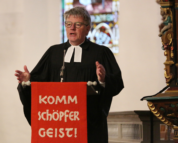 Die Predigt hielt Pfarrer Rüdiger Möllenberg.