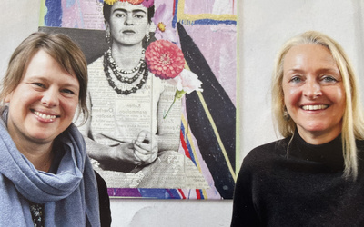 Kontinuität im Team: Maren Laues (rechts) ist seit 25 Jahren und Ivonne Flerlage (links) seit 20 Jahren in der Schwangerenberatung tätig.