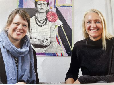 Kontinuität im Team: Maren Laues (rechts) ist seit 25 Jahren und Ivonne Flerlage (links) seit 20 Jahren in der Schwangerenberatung tätig.