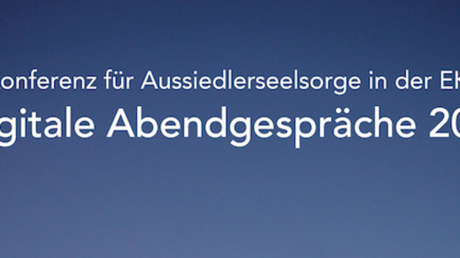 Konferenz für Aussiedlerseelsorge 2021