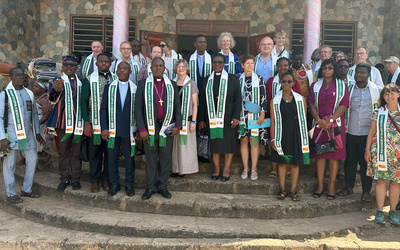 Die Delegierten beim Eröffnungsgottesdienst der Hauptversammlung in Kpalimé/Togo.