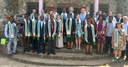 Die Delegierten beim Eröffnungsgottesdienst der Hauptversammlung in Kpalimé/Togo.