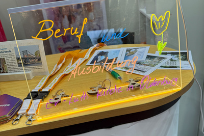 Zum wiederholten Male dabei: die Evangelisch-Lutherische Kirche in Oldenburg auf der Jobmesse in den Weser-Ems-Hallen