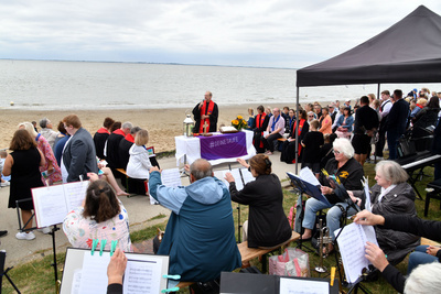 Südstrandtaufe in Wilhelmshaven