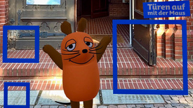 Türöffner-Tag mit der Sendung mit der Maus in der evangelischen Kirche in Oldenburg-Ohmstede.
