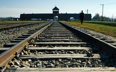 Selektionsrampe in Auschwitz-Birkenau