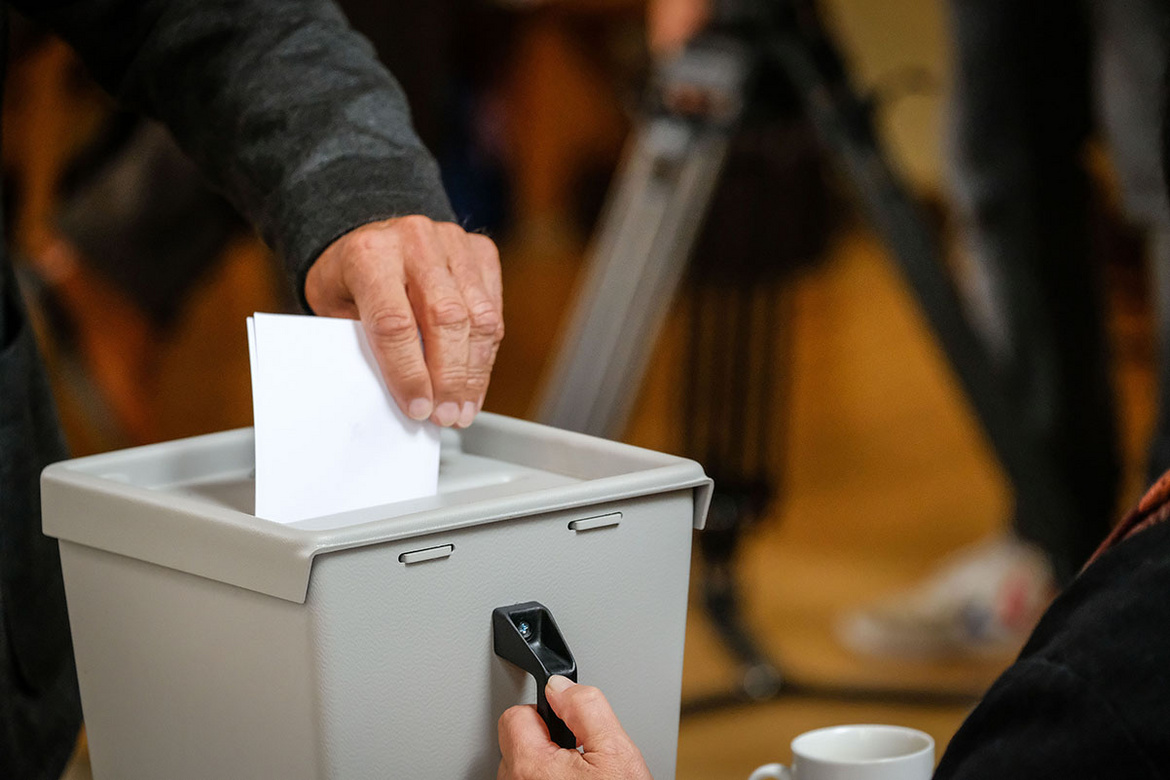 Erster Wahlgang.