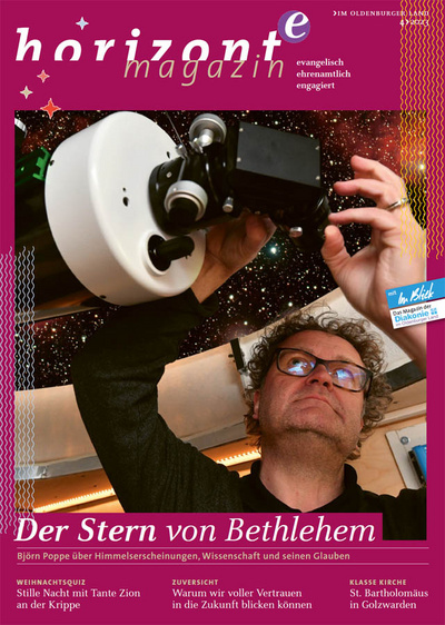 Cover der neuen Ausgabe von „horizont E“.