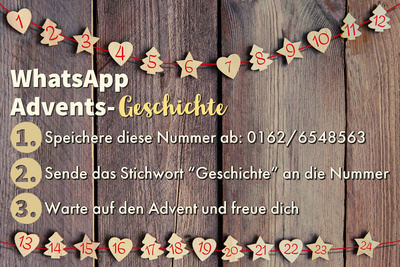 Die „Gebrauchsanweisung“ für den ökumenischen WhatsApp-Adventskalender aus Steinfeld.