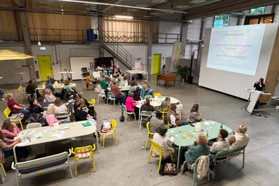 Fachtag für Leitungskräfte der Fachstelle Kindergartenarbeit der oldenburgischen Kirche im hallig hanken in Oldenburg – einer außergewöhnlichen Location mit industriellem Flair.