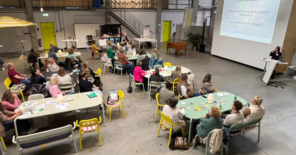 Fachtag für Leitungskräfte der Fachstelle Kindergartenarbeit der oldenburgischen Kirche im hallig hanken in Oldenburg – einer außergewöhnlichen Location mit industriellem Flair.