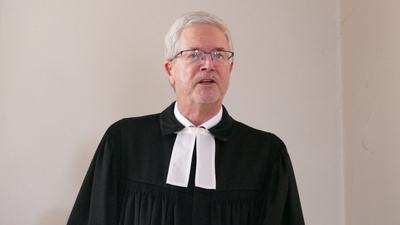 In seiner Predigt betonte Pfarrer Olaf Grobleben, dass es einen Glauben ohne Gemeinschaft nicht geben könne. 