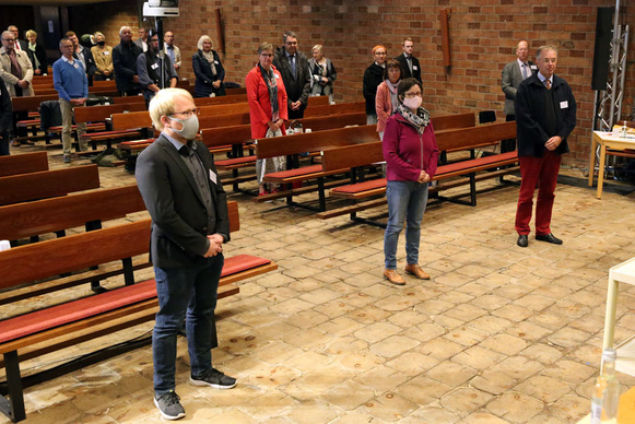 Vereidigung von Björn Kramer, Elke Kaschun und Dr. Michael Jonas