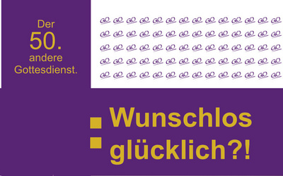 Am Sonntag, 30. November, findet um 18 Uhr im Pumpwerk in Wilhelmshaven der 50. GoSpecial-Gottesdienst statt. Das Thema lautet: „Wunschlos glücklich“.