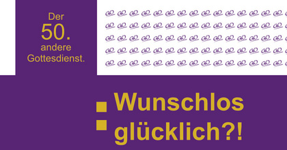 Am Sonntag, 30. November, findet um 18 Uhr im Pumpwerk in Wilhelmshaven der 50. GoSpecial-Gottesdienst statt. Das Thema lautet: „Wunschlos glücklich“.