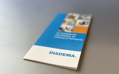 Das Symbolbild zeigt eine Broschüre von Diadema.